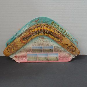 Greg Orlando Handcrafted Australian Boomerang New